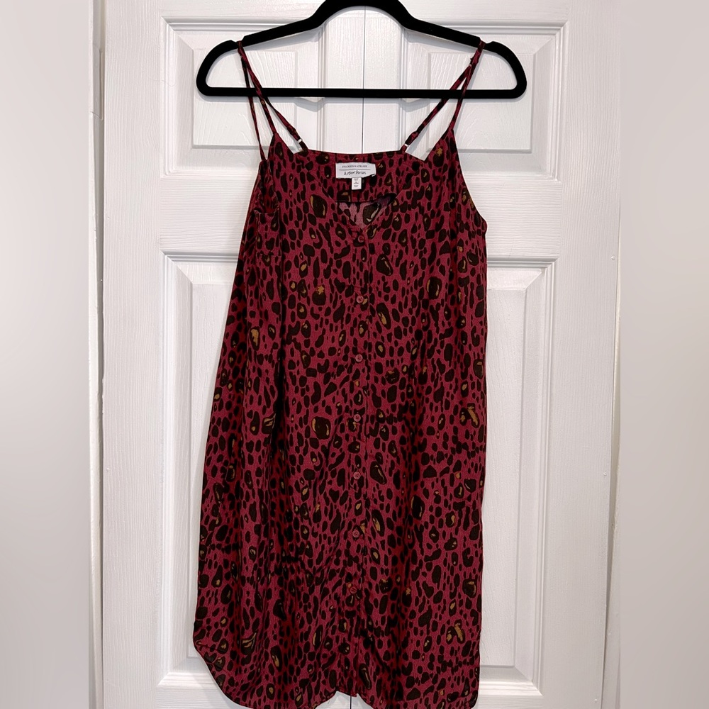 & Other Stories animal print summer dress